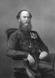 Colonnello Brownrigg, soldato britannico, 1857