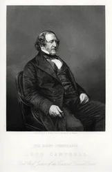 John Campbell, 1° Barone Campbell, politico e avvocato liberale britannico, c1880