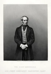 John Somerset Pakington, 1° Barone Hampton, politico inglese, c1880