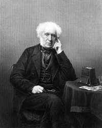 Sir David Brewster, scienziato, inventore e scrittore scozzese del 19° secolo