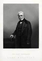 Thomas Babington Macaulay, poeta, storico e politico whig britannico, c1880