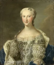 Marie-Thérèse-Raphaëlle de Bourbon, Infanta di Spagna, Delfina di Francia nel 1745.