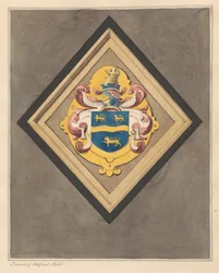 Stemma nel Presbiterio della Chiesa di Bedfont