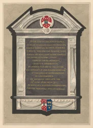 Memoriale di George, Conte di Berkeley dalla Chiesa di Cranford