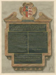 Memoriale di Mrs. Mary Skippon dalla Chiesa di Acton