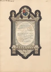 Memoriale a Humphry Primat, Nathaniel e Ann Primat dalla Chiesa di Hampton