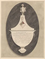 Memoriale a Mrs. Elizabeth Lardner, dalla Chiesa di Stanwell