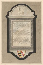 Memoriale a Mrs. Mary Gregory, Caroline Gregory, John Gregory, Abigail Gregory, William Gregory, Mary Abigail Gregory, sei bambini: Charlotte, Louisa, Georgina, Michael, Emma e George Gregory e Charles John Gregory dalla chiesa di Cranford