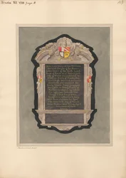 Memoriale a Sir William Herbert dalla Chiesa di Hendon