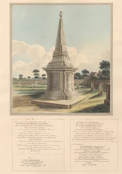 Tomba della Famiglia Henniker, dal Cimitero della Chiesa di West Ham