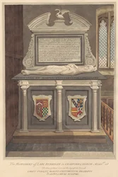 Tomba di Lady Elizabeth Berkeley dalla Chiesa di Cranford