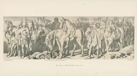 La ritirata di Edwin e Morcar da York