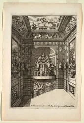 Tavola in Nouveaux livres de peintures de salles et d’escaliers