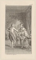 Beatrice dona il piccolo Cesare allo scudiero
