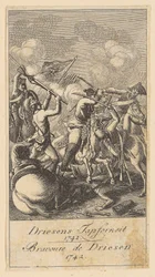 Foglio 2 delle "Scene di guerra brandeburghesi"