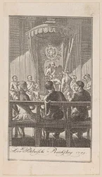 Tavola 6 delle "Rappresentazioni della storia moderna"