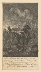 Foglio 7 delle «Scene di guerra del Brandeburgo»
