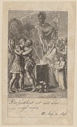 Tavola 7 per il "Coriolano" di Shakespeare