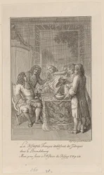 Foglio relativo alle "Mémoires [...] des réfugiés", quarto volume