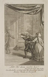 Amleto vede il fantasma di suo padre