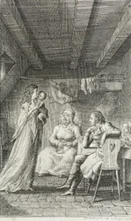 Illustrazione per «Almanacco di Becker per il 1799»