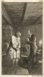 Illustrazione per "Leonardo e Gertrude ovvero i costumi del villaggio" di Henry Pestalozzi