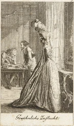 Illustrazione per «La vita di una giovane donna maleducata»