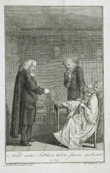 Illustrazione per il taccuino di Becker del 1799