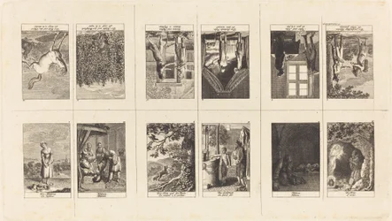 Illustrazioni per Favole e Racconti di Gellert, Gleim, Hagedorn, Lichtwer e Pfeffel