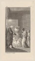Entrano Lady Vincent, Lady Brunk, Whitefield e un ecclesiastico