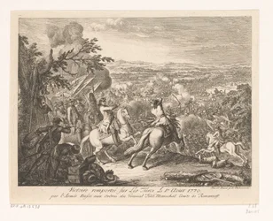 Vittoria del generale Rumyantsev durante la battaglia di Cahul, 1770