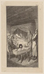 Sebaldo sul letto di morte