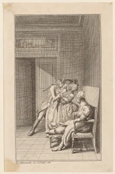 Incisione in rame di copertina del "Philip von Freudenthal" di Hesse, primo volume