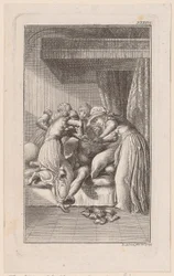 Incisione di copertina tratta da “Sagen der Vorzeit” di Veit Weber, terzo volume