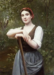 Ragazza contadina, 1889