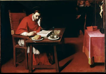 Rappresentazione di Carlo Borromeo, giovane