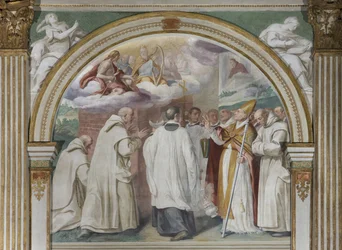San Ugo fondatore del primo monastero certosino