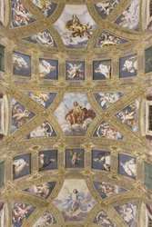 Volta della navata centrale, Chiesa di S. Maria Assunta