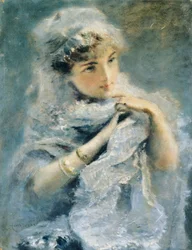 Ragazza inglese, di Daniele Ranzoni