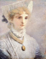 Ragazza in bianco