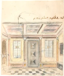 Una stanza in stile del XVII secolo