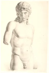 Disegno da gesso: "Eros da Centocelle" (Vaticano)