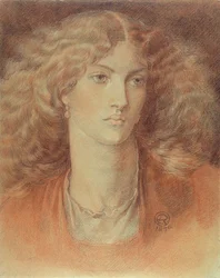 Testa di una Donna, chiamata Ruth Herbert, 1876