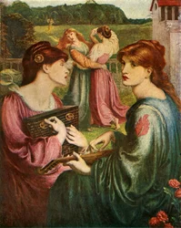 Il prato del pergolato, 1850-1872