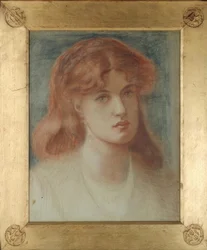 Testa di una ragazza