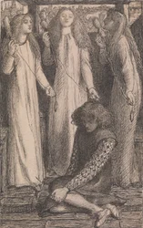 Illustrazione per Le Fanciulle di Elfen-Mere