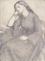 Ritratto di Elizabeth Siddal, seduta