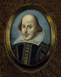 Ritratto di William Shakespeare 1564-1616, ca 1865