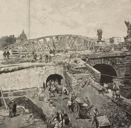 Lavori sul Ponte Sant