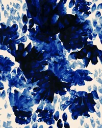 Fiori blu astratti